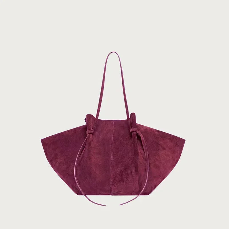 Sac fourre-tout de luxe en Faux daim pour femmes, sac à bandoulière de grande capacité, sac à main de styliste
