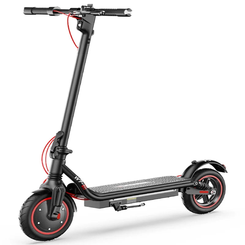 W7 Electric Scooter 8.5" 650W 36V 10.5Ah 25-35km Range Dual Suspension Side Lights App Control 35km/h Speed Electric Scooters