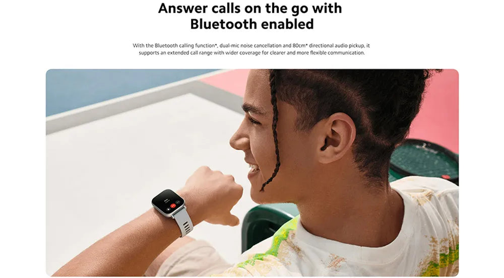 Global Version Xiaomi Redmi Watch 5 Active Smartwatch 2 ''Display Bluetooth Calling Heartrate Blood Oxygen Mornitoring